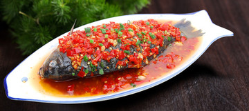 剁椒蒸鯽魚