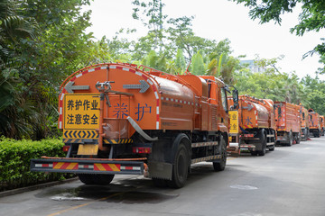園林澆水車