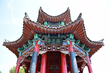 大明湖得月亭
