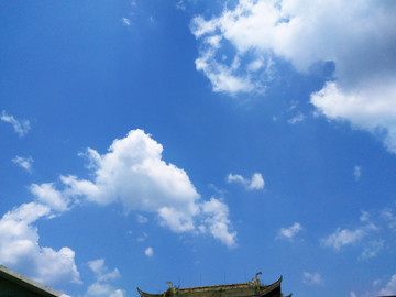 藍(lán)天白云