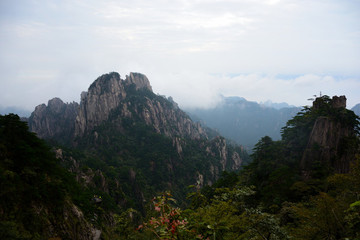 黃山景色