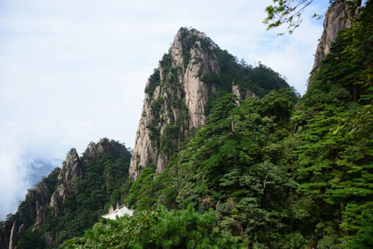 黃山景色