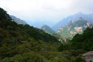 黃山景色