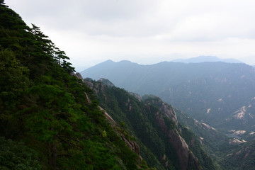 黃山景色