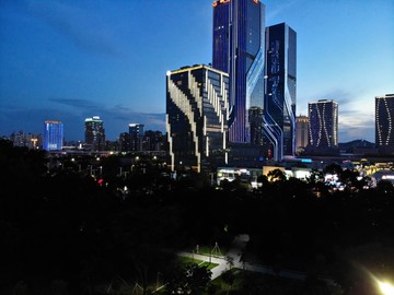 江門萬(wàn)達(dá)夜景
