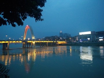 雅安夜景