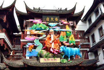 上海城隍廟元宵節(jié)彩燈