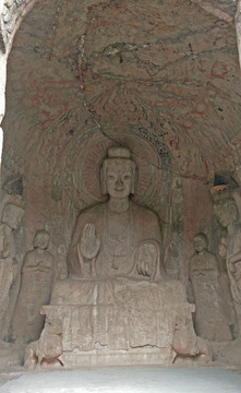 龍門賓陽中洞佛