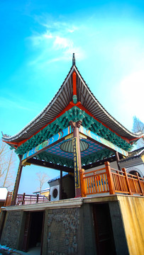 杭州二都村古建筑戲臺