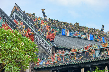 灰塑彩繪