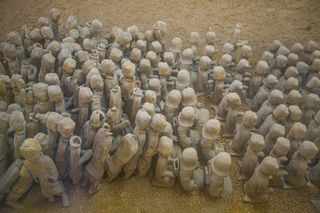徐州漢文化景區(qū)獅子山漢兵馬俑