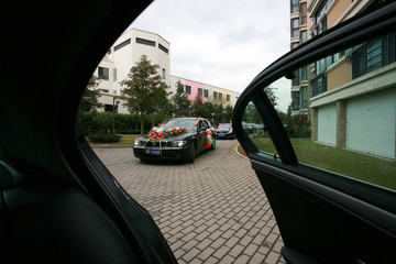 婚車迎親