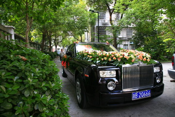 婚車迎親