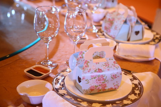 婚禮餐桌