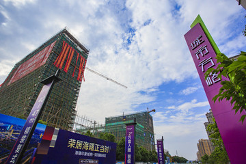 商場(chǎng),五彩,色彩,建筑,大樓