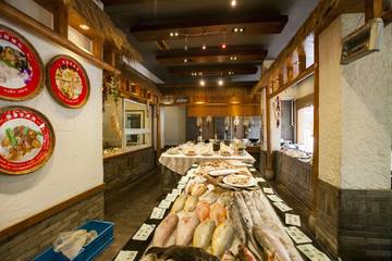 餐廳,餐桌,餐具
