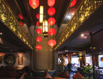 餐廳,餐桌,餐具