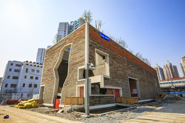 上海,世博,寧波滕頭館,案例,鄉(xiāng)村,古色古香,江南民居,建筑設(shè)計,瓦爿墻,生態(tài)