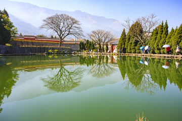 云南,大理,崇圣寺三塔,佛塔,磚塔