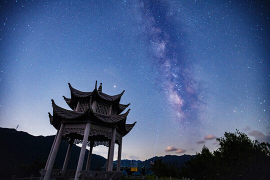 寧波四明山星空
