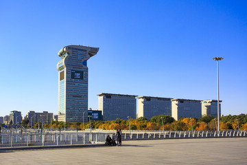 北京,奧林匹克公園,場(chǎng)館,鳥巢,水立方