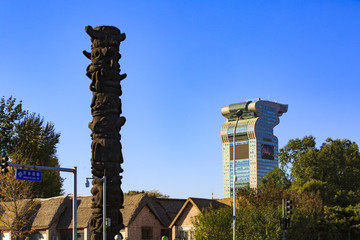 北京,奧林匹克公園,場(chǎng)館,鳥(niǎo)巢,水立方