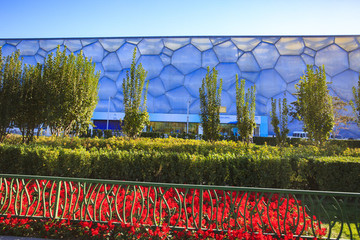 北京,奧林匹克公園,場館,鳥巢,水立方