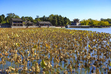 北京,頤和園,皇家園林,昆明湖,萬(wàn)壽山,長(zhǎng)廊,古建筑