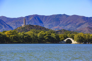 北京,頤和園,皇家園林,昆明湖,萬(wàn)壽山,長(zhǎng)廊,古建筑