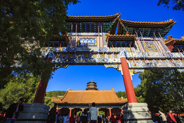 北京,頤和園,皇家園林,昆明湖,萬壽山,長(zhǎng)廊,古建筑