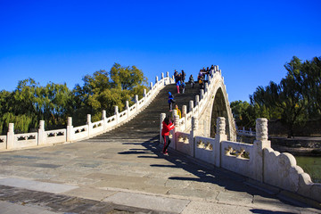 北京,頤和園,皇家園林,昆明湖,萬壽山,長廊,古建筑