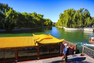 北京,頤和園,皇家園林,昆明湖,萬壽山,長廊,古建筑