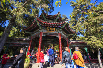 北京,頤和園,皇家園林,昆明湖,萬壽山,長廊,古建筑