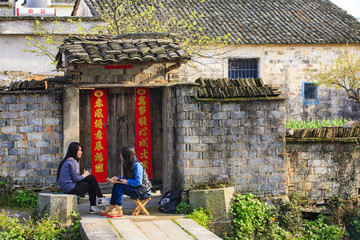 安徽,黟縣,古村,屏山