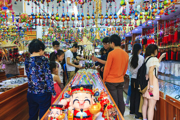江蘇,南京,夫子廟,游客,牌樓