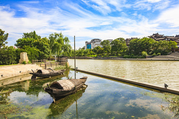江蘇,揚(yáng)州,東關(guān)古渡,古鎮(zhèn),城門,城墻