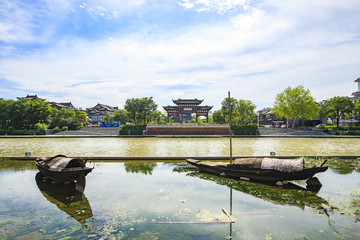 江蘇,揚(yáng)州,東關(guān)古渡,古鎮(zhèn),城門,城墻