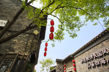 江蘇,揚(yáng)州,東關(guān)古渡,古鎮(zhèn),城門,城墻