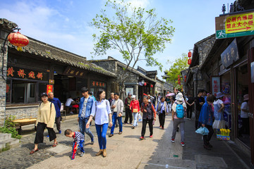 江蘇,揚(yáng)州,東關(guān)古渡,古鎮(zhèn),城門,城墻