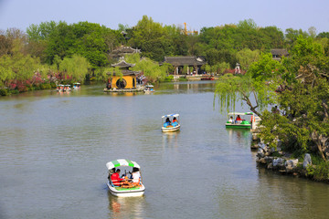 江蘇,揚州,瘦西湖,春天,旅游
