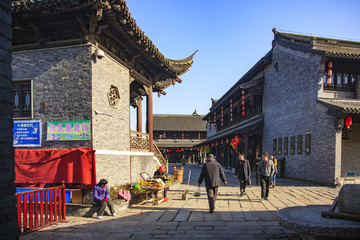 江蘇,泰州,鳳城河,老街,古建筑,傳統(tǒng)