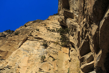河南,林州,太行大峽谷,太行山,景區(qū),王相巖,豬叫石,峽谷,桃花谷,巖石