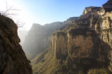 河南,林州,太行大峽谷,太行山,景區(qū),王相巖,豬叫石,峽谷,桃花谷,巖石