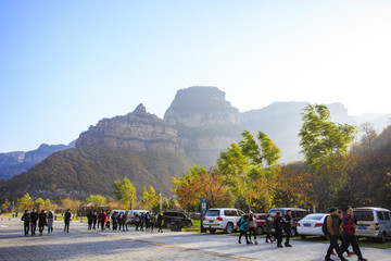 河南,林州,太行大峽谷,太行山,景區(qū),王相巖,豬叫石,峽谷,桃花谷,巖石
