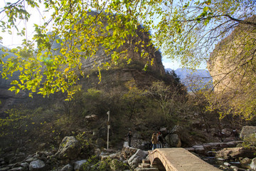 河南,林州,太行大峽谷,太行山,景區(qū),王相巖,豬叫石,峽谷,桃花谷,巖石