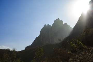河南,林州,太行大峽谷,太行山,景區(qū),王相巖,豬叫石,峽谷,桃花谷,巖石
