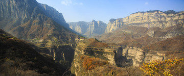 河南,林州,太行大峽谷,太行山,景區(qū),王相巖,豬叫石,峽谷,桃花谷,巖石