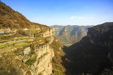 河南,林州,太行大峽谷,太行山,景區(qū),王相巖,豬叫石,峽谷,桃花谷,巖石