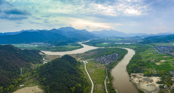 浙江,臺(tái)州,臨海,三江濕地公園,生態(tài),自然,道路,綠色,春天,青草