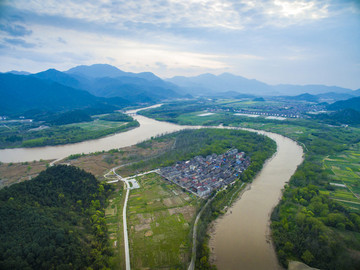 浙江,臺(tái)州,臨海,三江濕地公園,生態(tài),自然,道路,綠色,春天,青草